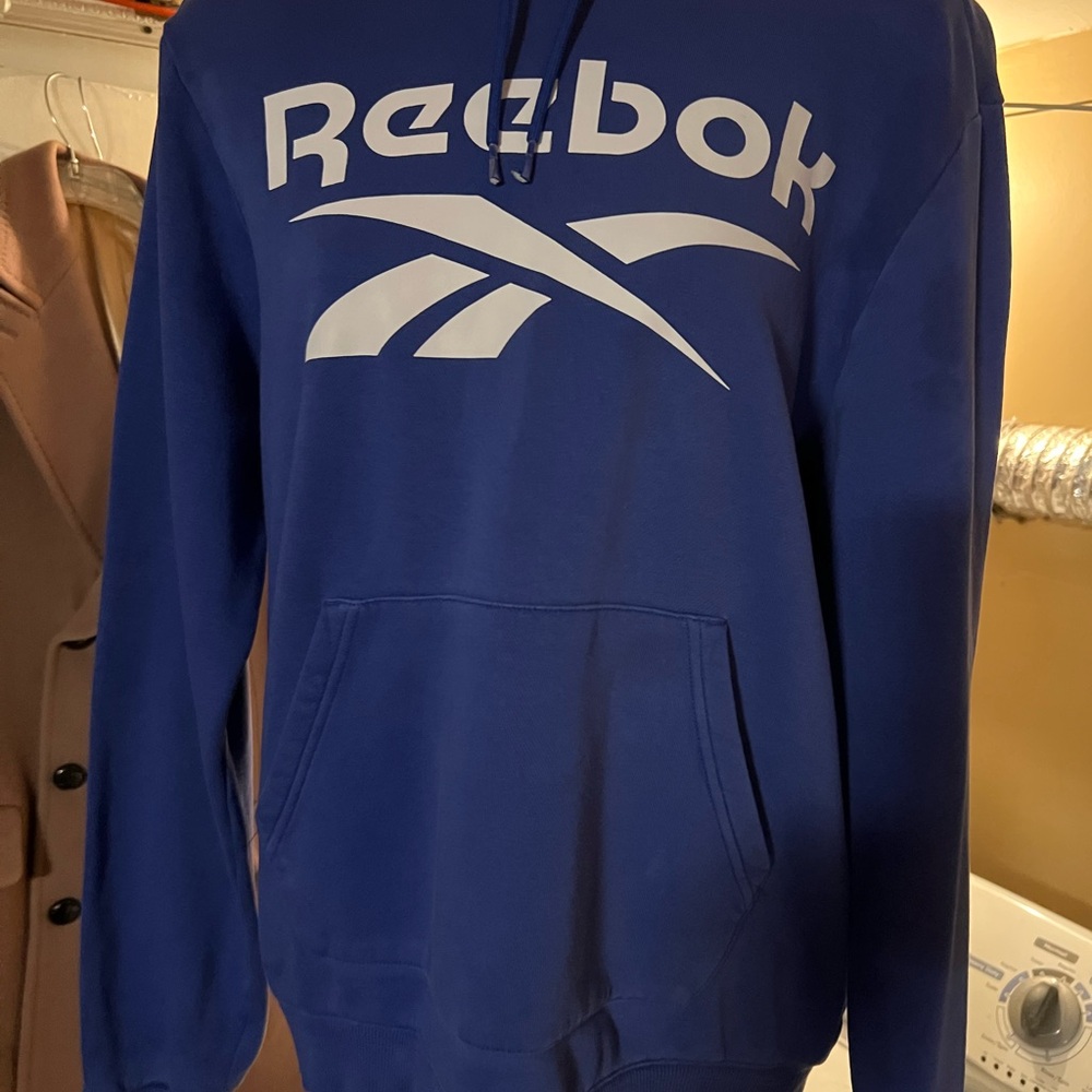 Reebok Men's Navy Hoodie